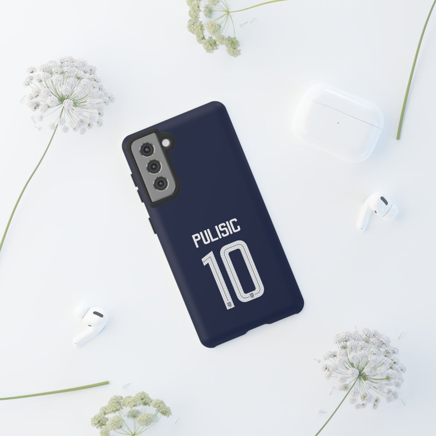 Christian Pulisic Precision Armor – Dual-Layer Durability & Sleek Fit | Compatible with iPhone 8 to 16 Pro Max & Samsung Galaxy S10 to S25 Ultra