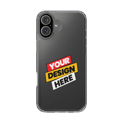 Custom Clear Transparent Cases for Phones - Personalized Protection, Ideal for Gifts, Birthdays, Holidays, Trendy Phone Accessories