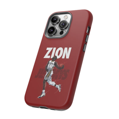 Zion Williamson Power Drive Edition – Rugged Dual-Layer Armor & Slim Fit | Compatible with iPhone 8–16 Pro Max & Samsung S10–S25 Ultra