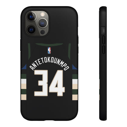 Giannis Antetokounmpo Force Drive Edition – Heavy-Duty ShockGuard Layers, Athletic Slim Fit | iPhone 8–16 Pro Max & Samsung S10–S25 Ultra Supported