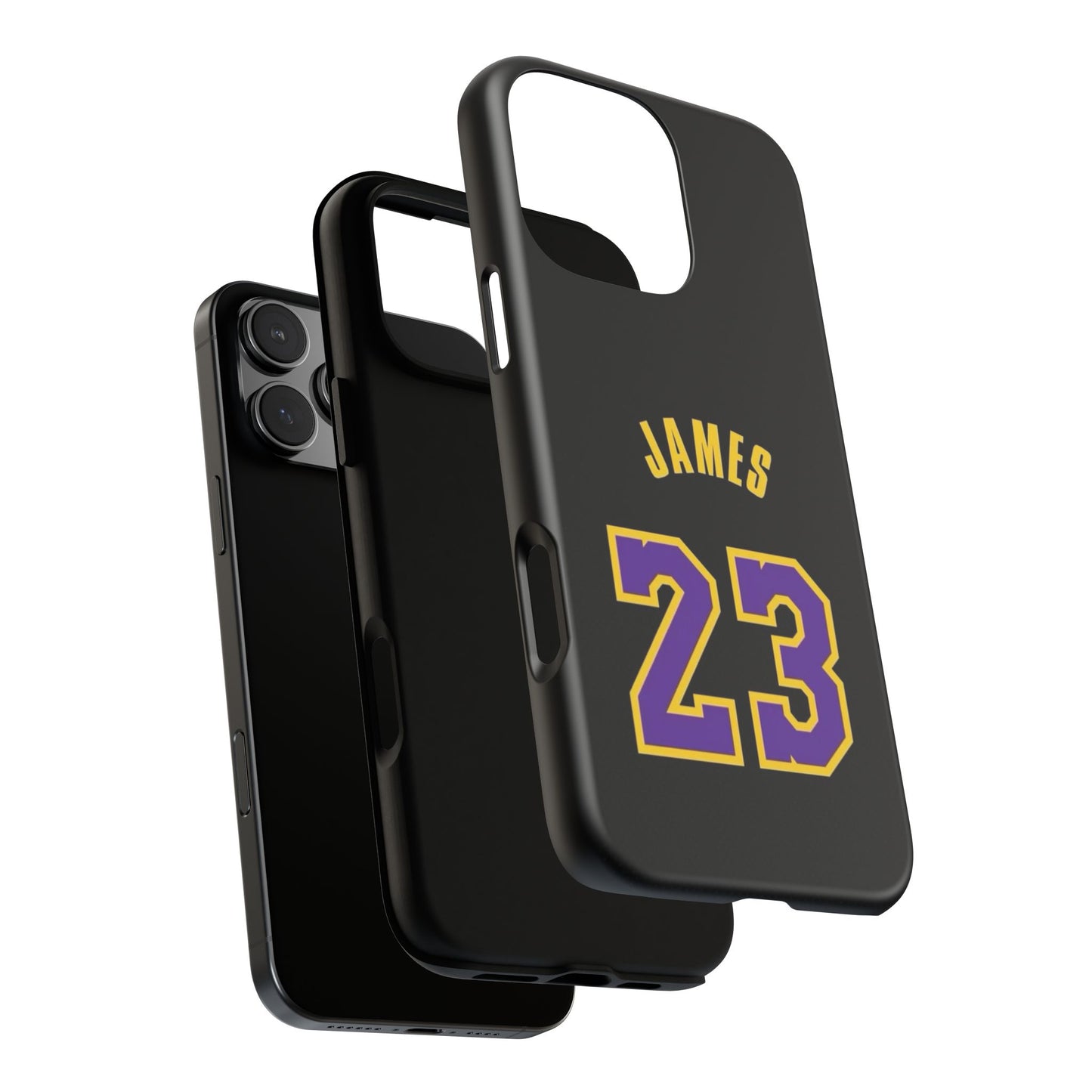 LeBron James King’s Guard Edition – MaxProtect Hybrid Shell, Athletic Profile | iPhone 8–16 Pro Max & Samsung S10–S25 Ultra Compatible