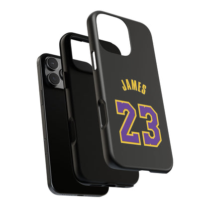 LeBron James King’s Guard Edition – MaxProtect Hybrid Shell, Athletic Profile | iPhone 8–16 Pro Max & Samsung S10–S25 Ultra Compatible