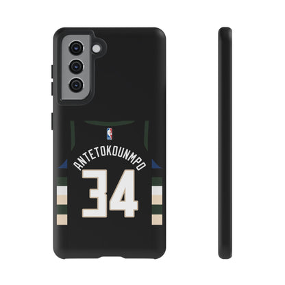 Giannis Antetokounmpo Force Drive Edition – Heavy-Duty ShockGuard Layers, Athletic Slim Fit | iPhone 8–16 Pro Max & Samsung S10–S25 Ultra Supported