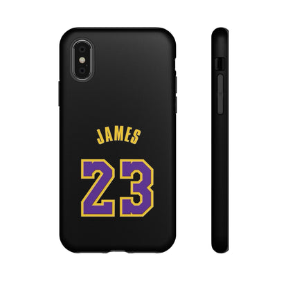 LeBron James King’s Guard Edition – MaxProtect Hybrid Shell, Athletic Profile | iPhone 8–16 Pro Max & Samsung S10–S25 Ultra Compatible