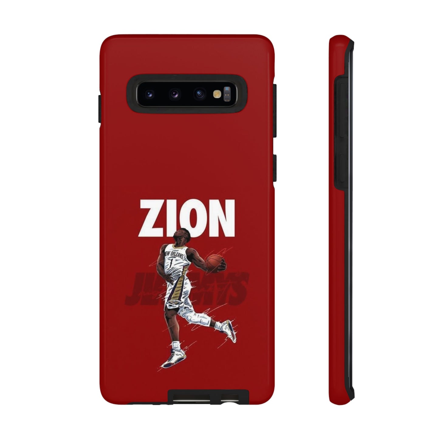 Zion Williamson Power Drive Edition – Rugged Dual-Layer Armor & Slim Fit | Compatible with iPhone 8–16 Pro Max & Samsung S10–S25 Ultra