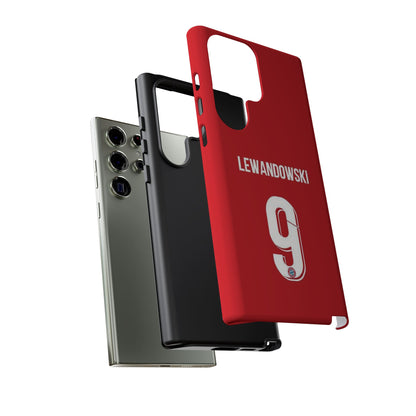 Robert Lewandowski Precision Guard – Dual-Layer Protection & Sleek Design | Compatible with iPhone 8 to 16 Pro Max & Samsung Galaxy S10 to S25 Ultra