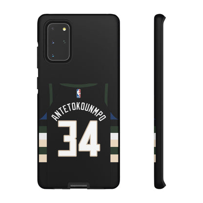 Giannis Antetokounmpo Force Drive Edition – Heavy-Duty ShockGuard Layers, Athletic Slim Fit | iPhone 8–16 Pro Max & Samsung S10–S25 Ultra Supported