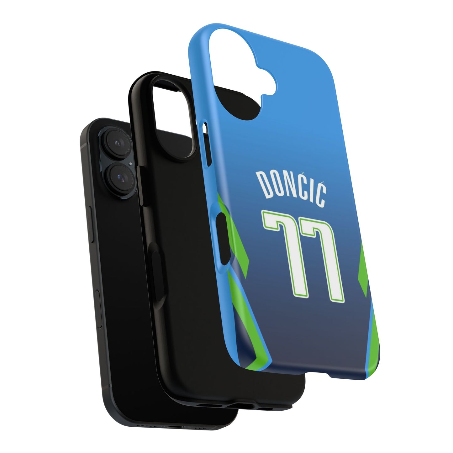 Luka Dončić Ice Vision Edition – Rugged Dual-Layer Build, Slim Fit | Compatible with iPhone 8–16 Pro Max & Samsung Galaxy S10–S25 Ultra