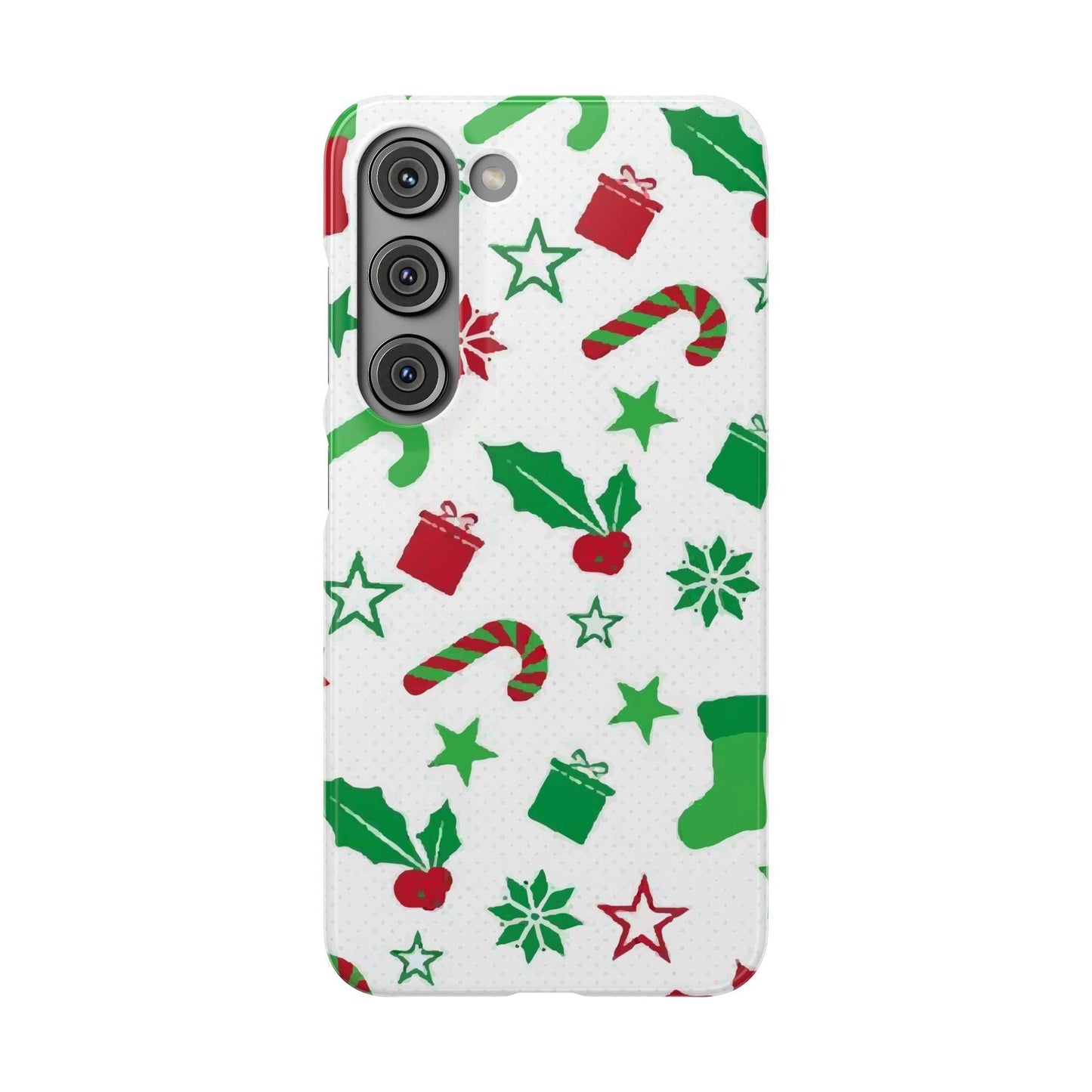 Custom Samsung Tough Phone Case – Christmas Santa Holiday Design, Festive Xmas Protection - covers4phones