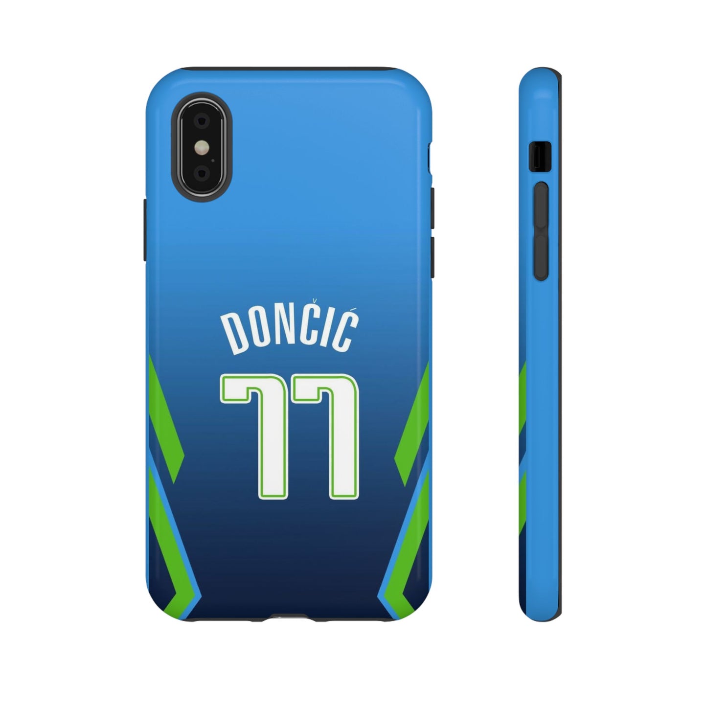 Luka Dončić Ice Vision Edition – Rugged Dual-Layer Build, Slim Fit | Compatible with iPhone 8–16 Pro Max & Samsung Galaxy S10–S25 Ultra