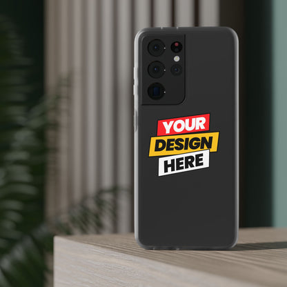 Customizable Flexi Phone Cases, Personalized Tech Accessories, Unique Gifts for Holidays, Fun and Stylish Mobile Covers