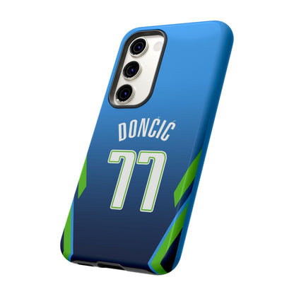 Luka Dončić Ice Vision Edition – Rugged Dual-Layer Build, Slim Fit | Compatible with iPhone 8–16 Pro Max & Samsung Galaxy S10–S25 Ultra