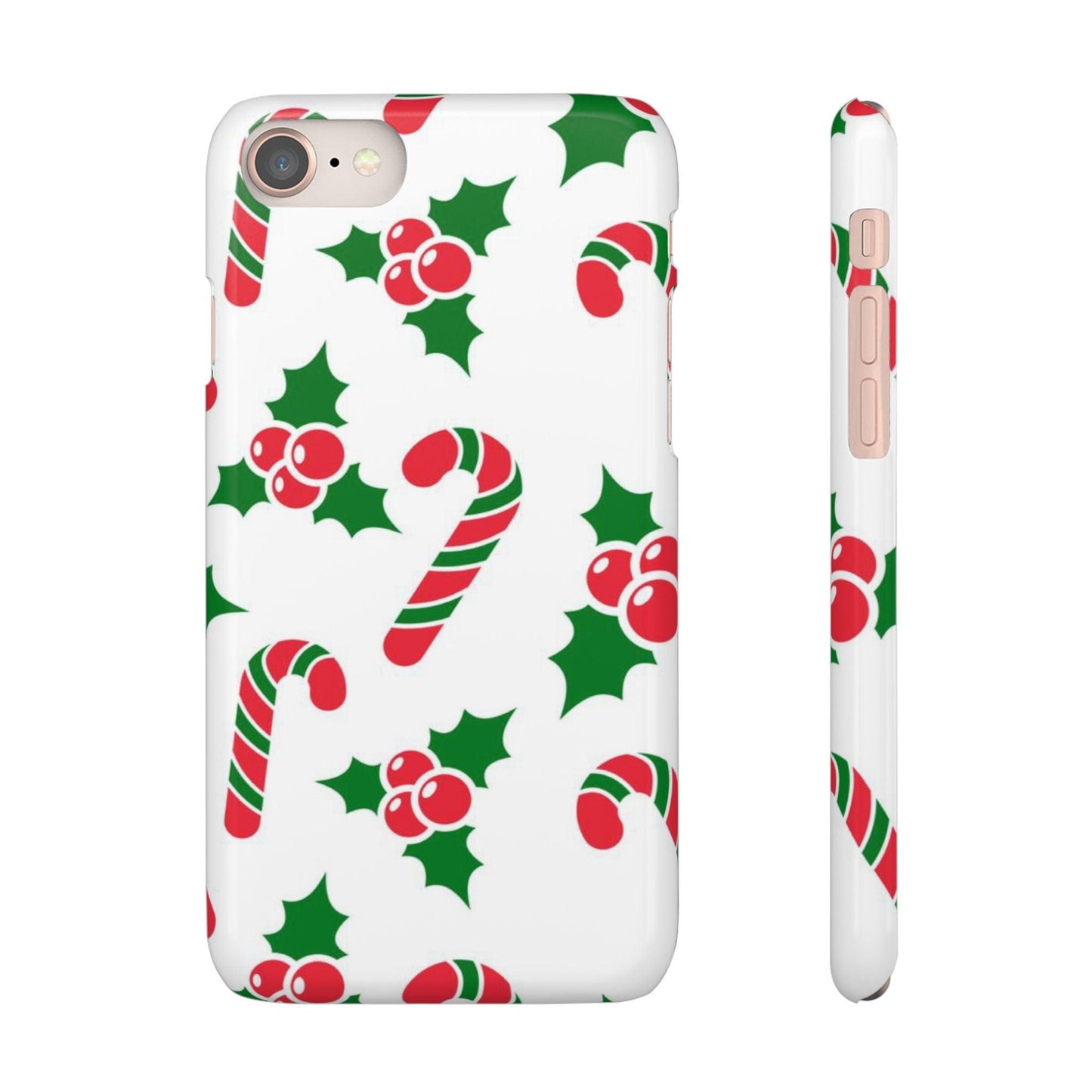 Custom iPhone Tough Phone Case – Christmas Santa Holiday Design, Festive Xmas Protection - covers4phones