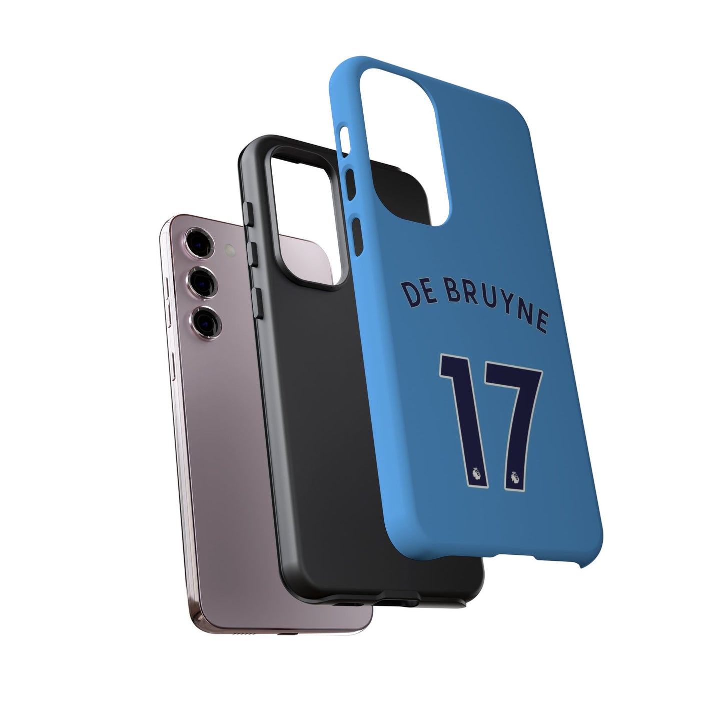 Kevin De Bruyne VisionGuard – Enhanced Protection & Sleek Design | Fits iPhone 8–16 Pro Max & Galaxy S10–S25 Ultra