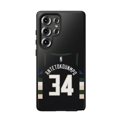 Giannis Antetokounmpo Force Drive Edition – Heavy-Duty ShockGuard Layers, Athletic Slim Fit | iPhone 8–16 Pro Max & Samsung S10–S25 Ultra Supported