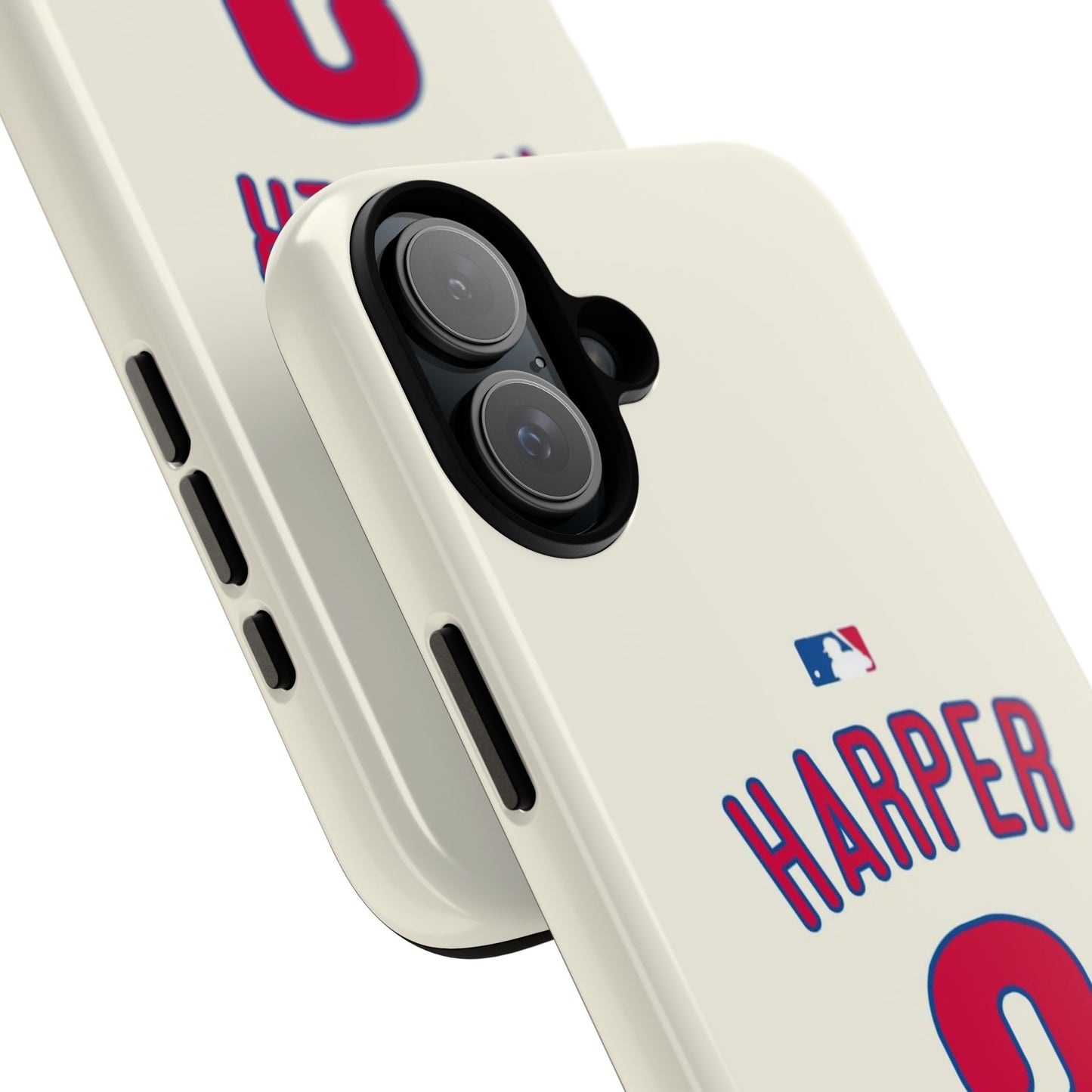 Bryce Harper PowerGrip – Dual-Layer Defense & Slim Fit | Compatible with iPhone 8 to 16 Pro Max & Samsung Galaxy S10 to S25 Ultra