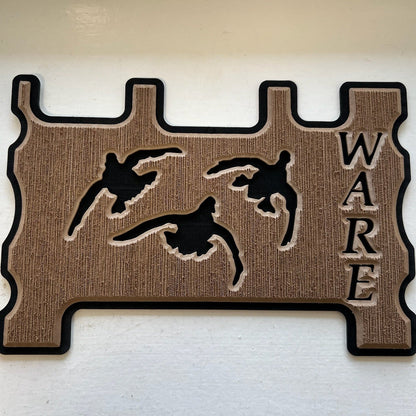 "Cupped Ducks" - Custom Speaker Shell for Turtlebox or Ecoxgear Defender