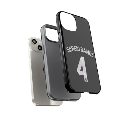 Sergio Ramos Defender Pro – Dual-Layer Shock Absorption & Slim Profile | Compatible with iPhone 8 to 16 Pro Max & Samsung Galaxy S10 to S25 Ultra