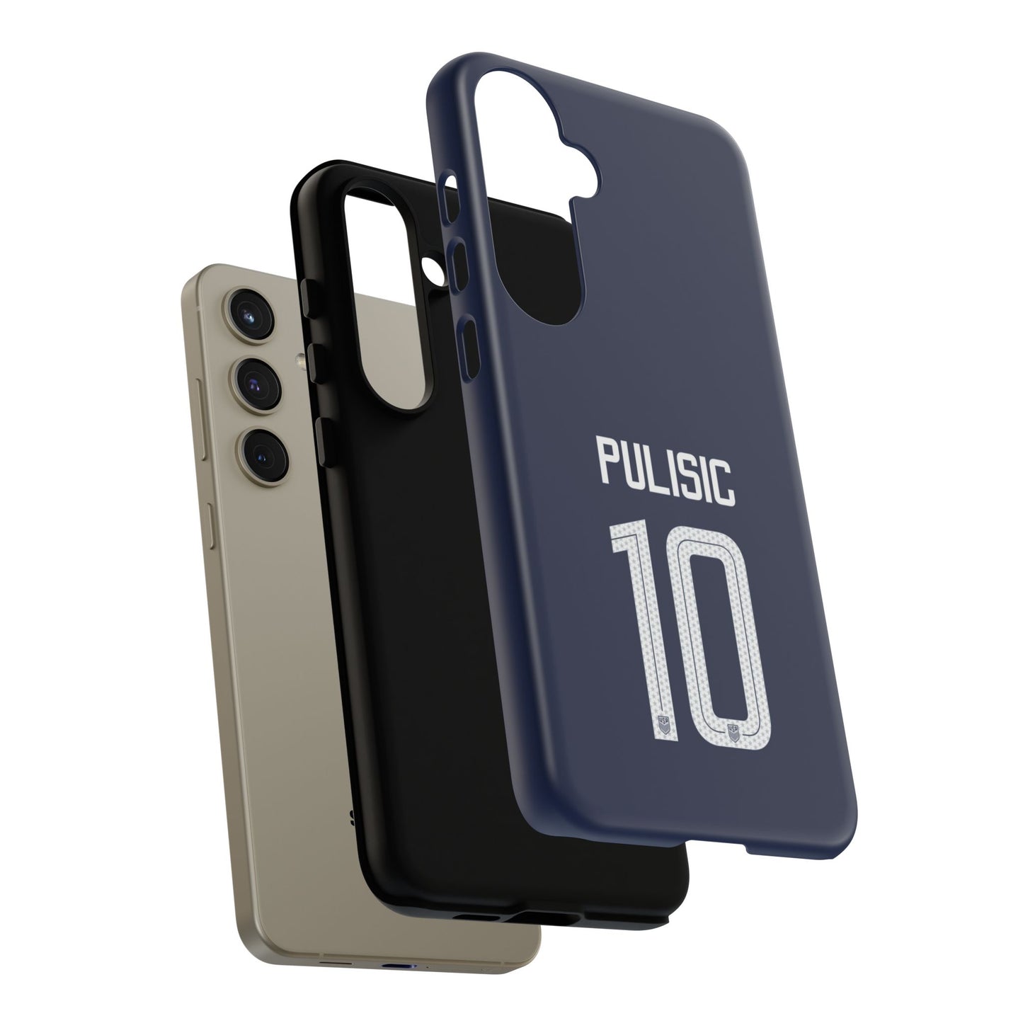 Christian Pulisic Precision Armor – Dual-Layer Durability & Sleek Fit | Compatible with iPhone 8 to 16 Pro Max & Samsung Galaxy S10 to S25 Ultra