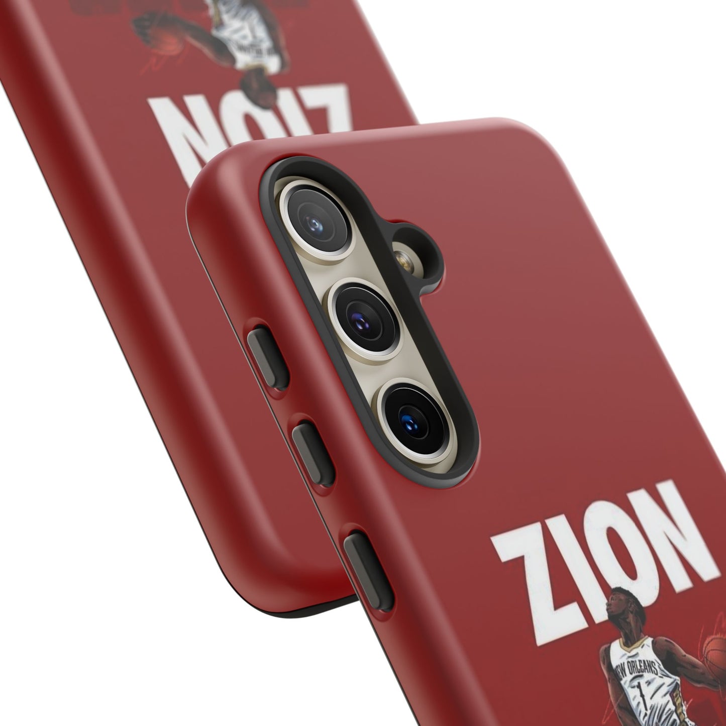 Zion Williamson Power Drive Edition – Rugged Dual-Layer Armor & Slim Fit | Compatible with iPhone 8–16 Pro Max & Samsung S10–S25 Ultra