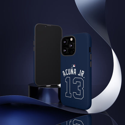 Ronald Acuña Jr. Power Play Phone Case – Bold Style, Braves Energy & MVP Swagger
