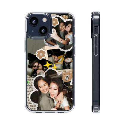 Memories In Retro Templet Custom Printed Clear Cases - covers4phones
