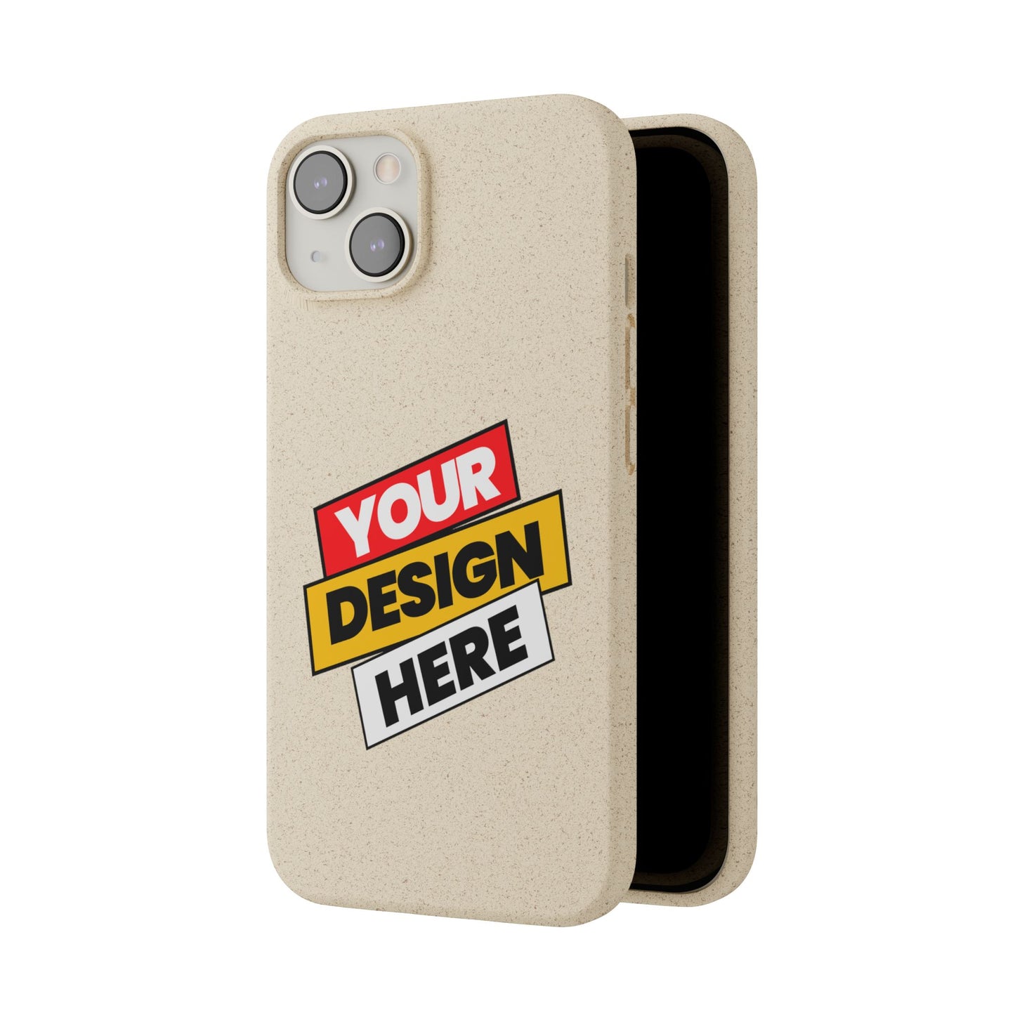 Eco-Friendly Phone Case, Biodegradable Phone Cover, Sustainable Accessory, Customizable iPhone Case, Green Gift Idea, Environmentally