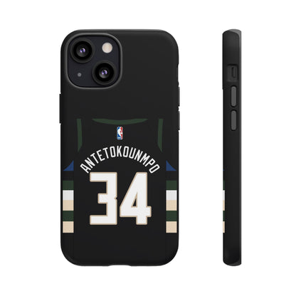 Giannis Antetokounmpo Force Drive Edition – Heavy-Duty ShockGuard Layers, Athletic Slim Fit | iPhone 8–16 Pro Max & Samsung S10–S25 Ultra Supported