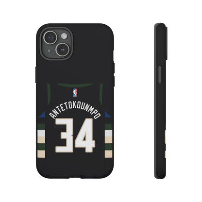 Giannis Antetokounmpo Force Drive Edition – Heavy-Duty ShockGuard Layers, Athletic Slim Fit | iPhone 8–16 Pro Max & Samsung S10–S25 Ultra Supported