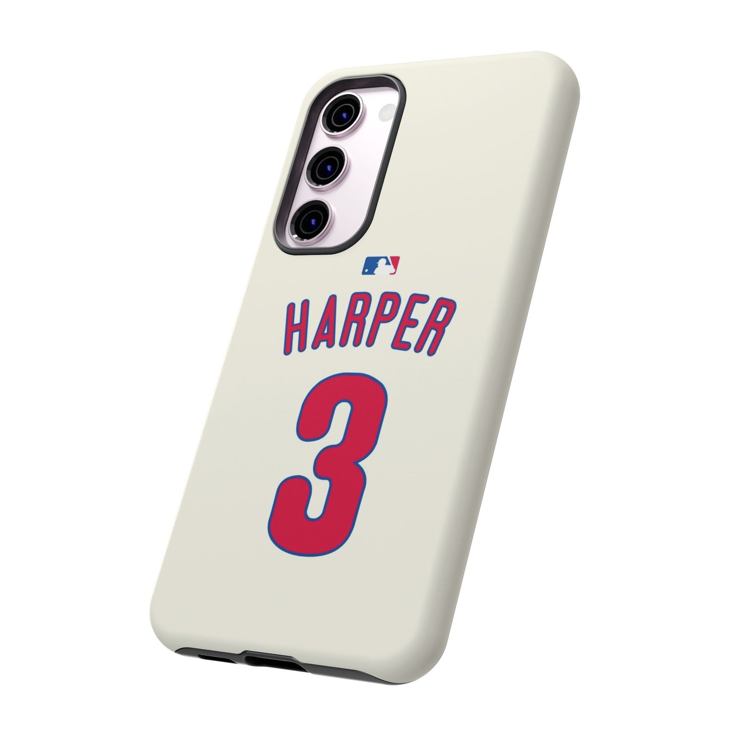 Bryce Harper PowerGrip – Dual-Layer Defense & Slim Fit | Compatible with iPhone 8 to 16 Pro Max & Samsung Galaxy S10 to S25 Ultra