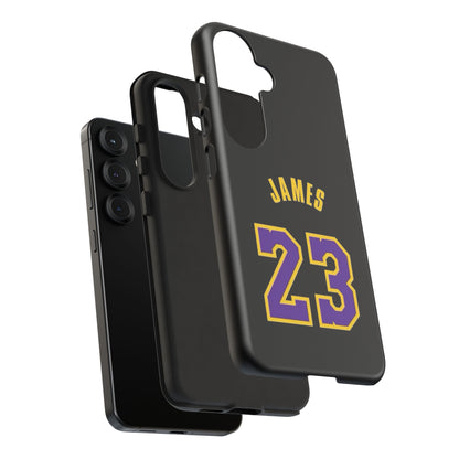 LeBron James King’s Guard Edition – MaxProtect Hybrid Shell, Athletic Profile | iPhone 8–16 Pro Max & Samsung S10–S25 Ultra Compatible