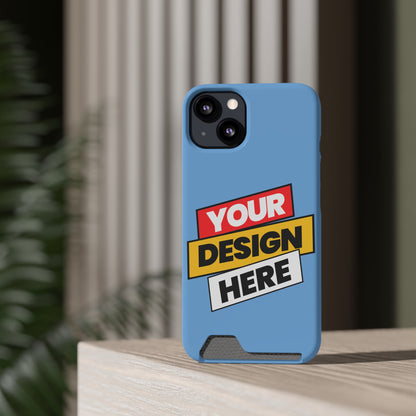 Stylish Phone Case with Card Holder, Personalized Phone Accessory, Customizable Mobile Cover, Practical Gift Idea, Durable Protection [...]