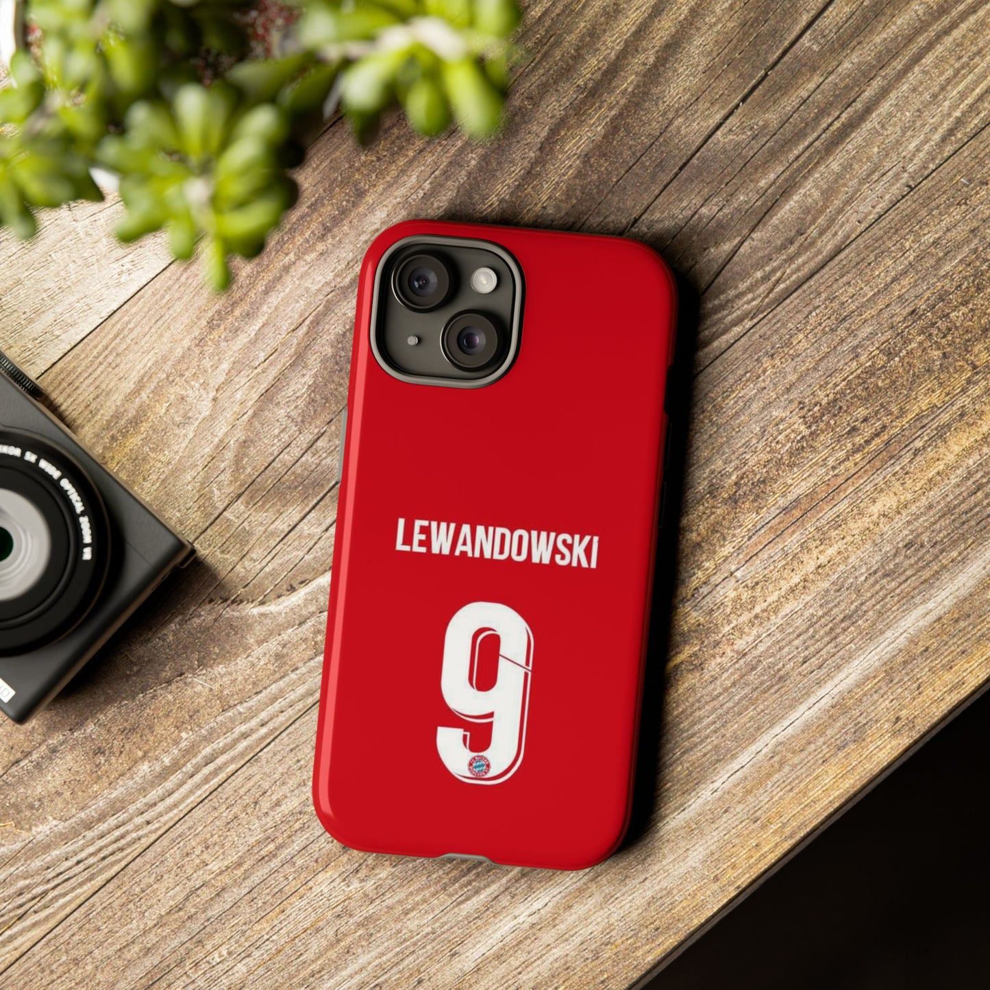 Robert Lewandowski Precision Guard – Dual-Layer Protection & Sleek Design | Compatible with iPhone 8 to 16 Pro Max & Samsung Galaxy S10 to S25 Ultra