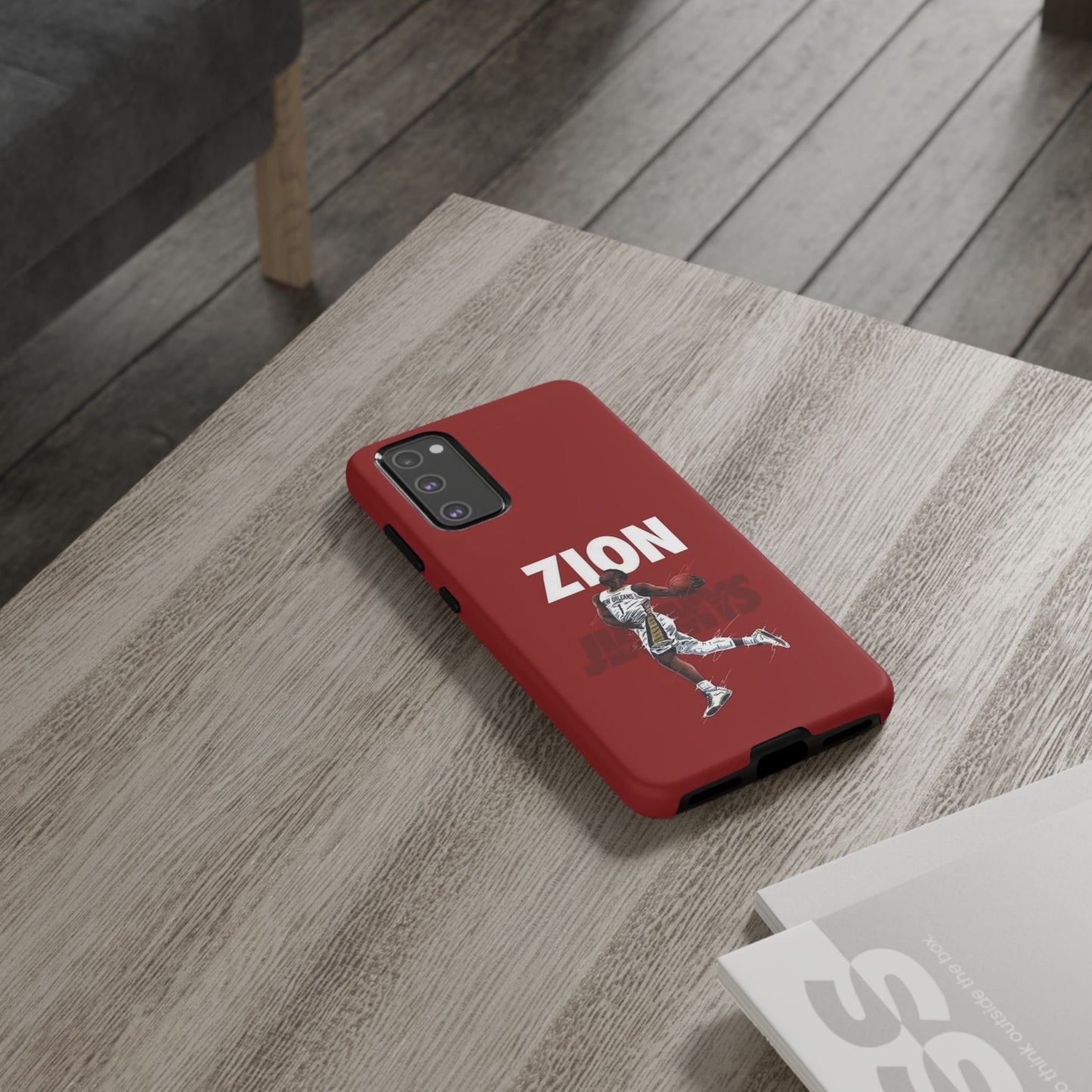 Zion Williamson Power Drive Edition – Rugged Dual-Layer Armor & Slim Fit | Compatible with iPhone 8–16 Pro Max & Samsung S10–S25 Ultra