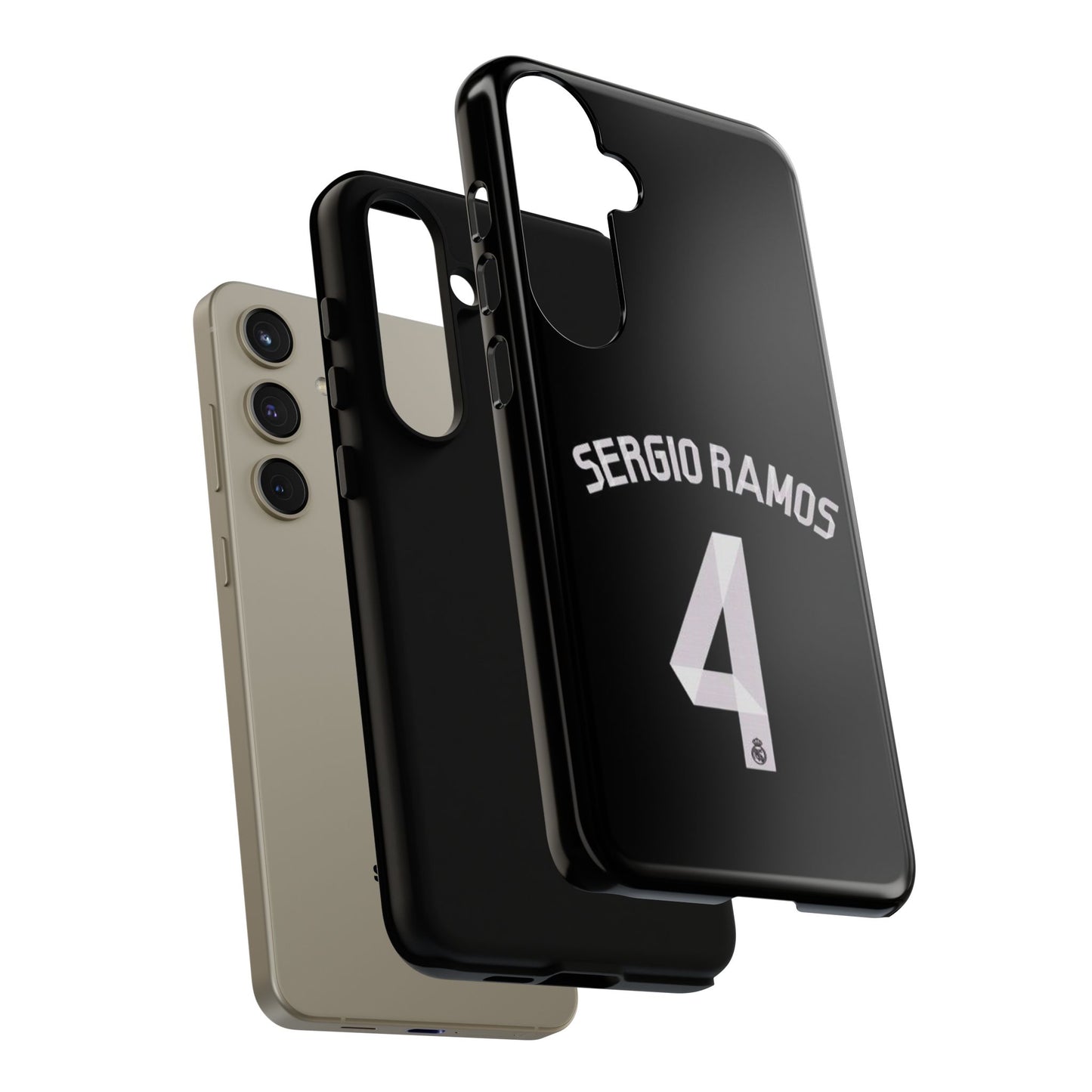Sergio Ramos Defender Pro – Dual-Layer Shock Absorption & Slim Profile | Compatible with iPhone 8 to 16 Pro Max & Samsung Galaxy S10 to S25 Ultra