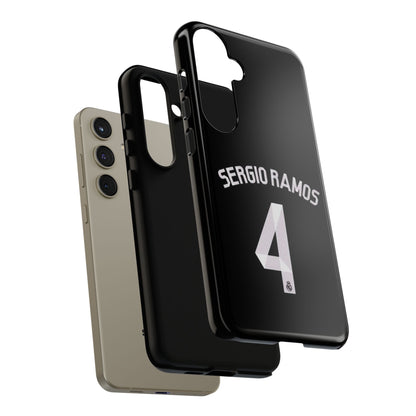 Sergio Ramos Defender Pro – Dual-Layer Shock Absorption & Slim Profile | Compatible with iPhone 8 to 16 Pro Max & Samsung Galaxy S10 to S25 Ultra