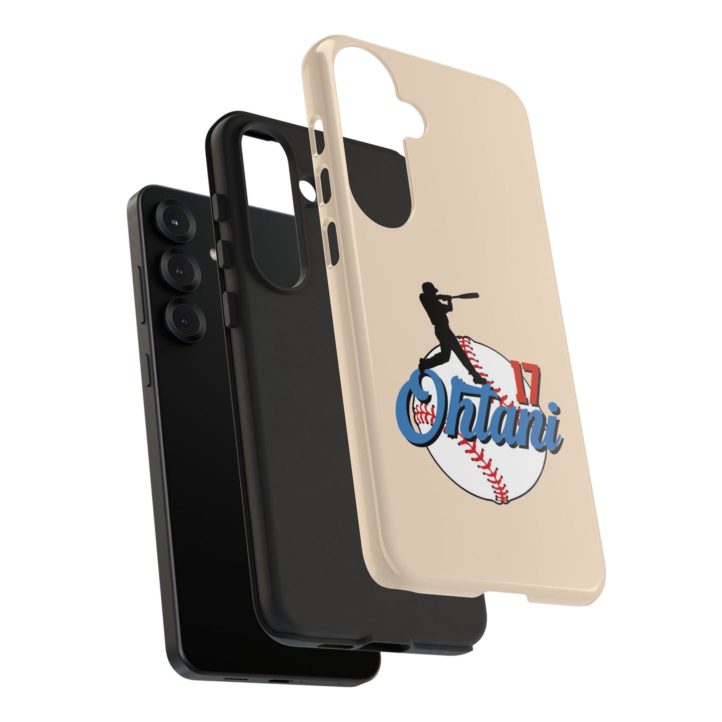 Shohei Ohtani GameChanger Shell – Dual-Layer Defense & Slim Grip | Compatible with iPhone 8 to 16 Pro Max & Samsung Galaxy S10 to S25 Ultra