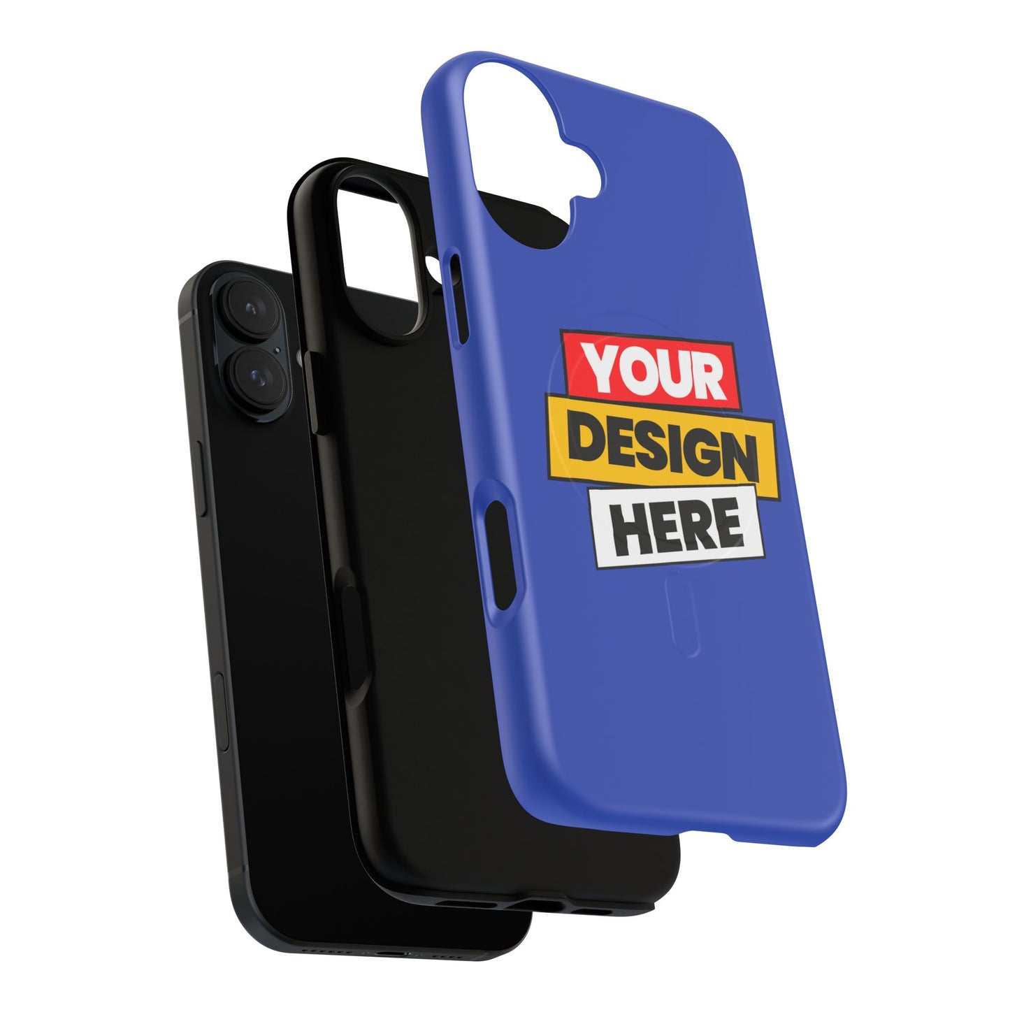 Tough Magnetic Phone Case, Customizable Phone Protector, Personalized Gift, Durable Tech Accessory, Ideal for Teens and Adults