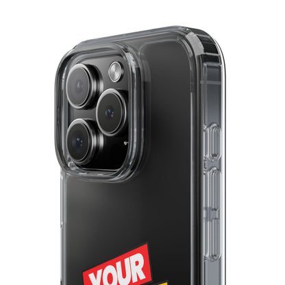 Custom Clear Transparent Cases for Phones - Personalized Protection, Ideal for Gifts, Birthdays, Holidays, Trendy Phone Accessories