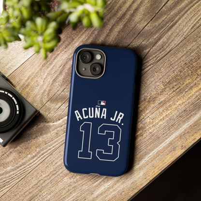 Ronald Acuña Jr. Power Play Phone Case – Bold Style, Braves Energy & MVP Swagger