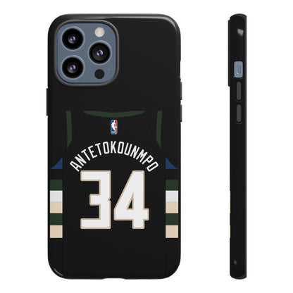 Giannis Antetokounmpo Force Drive Edition – Heavy-Duty ShockGuard Layers, Athletic Slim Fit | iPhone 8–16 Pro Max & Samsung S10–S25 Ultra Supported