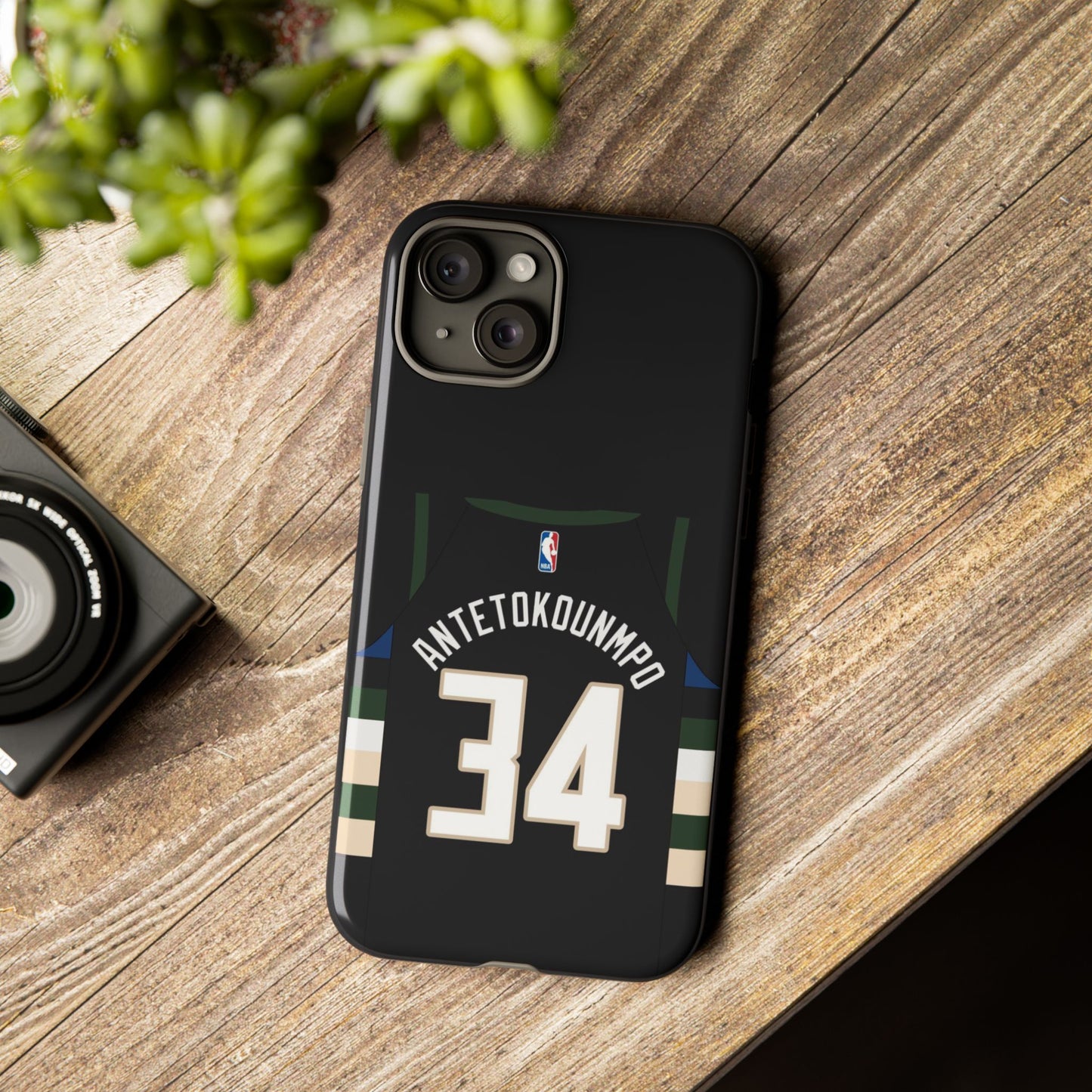 Giannis Antetokounmpo Force Drive Edition – Heavy-Duty ShockGuard Layers, Athletic Slim Fit | iPhone 8–16 Pro Max & Samsung S10–S25 Ultra Supported