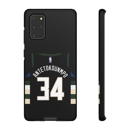 Giannis Antetokounmpo Force Drive Edition – Heavy-Duty ShockGuard Layers, Athletic Slim Fit | iPhone 8–16 Pro Max & Samsung S10–S25 Ultra Supported