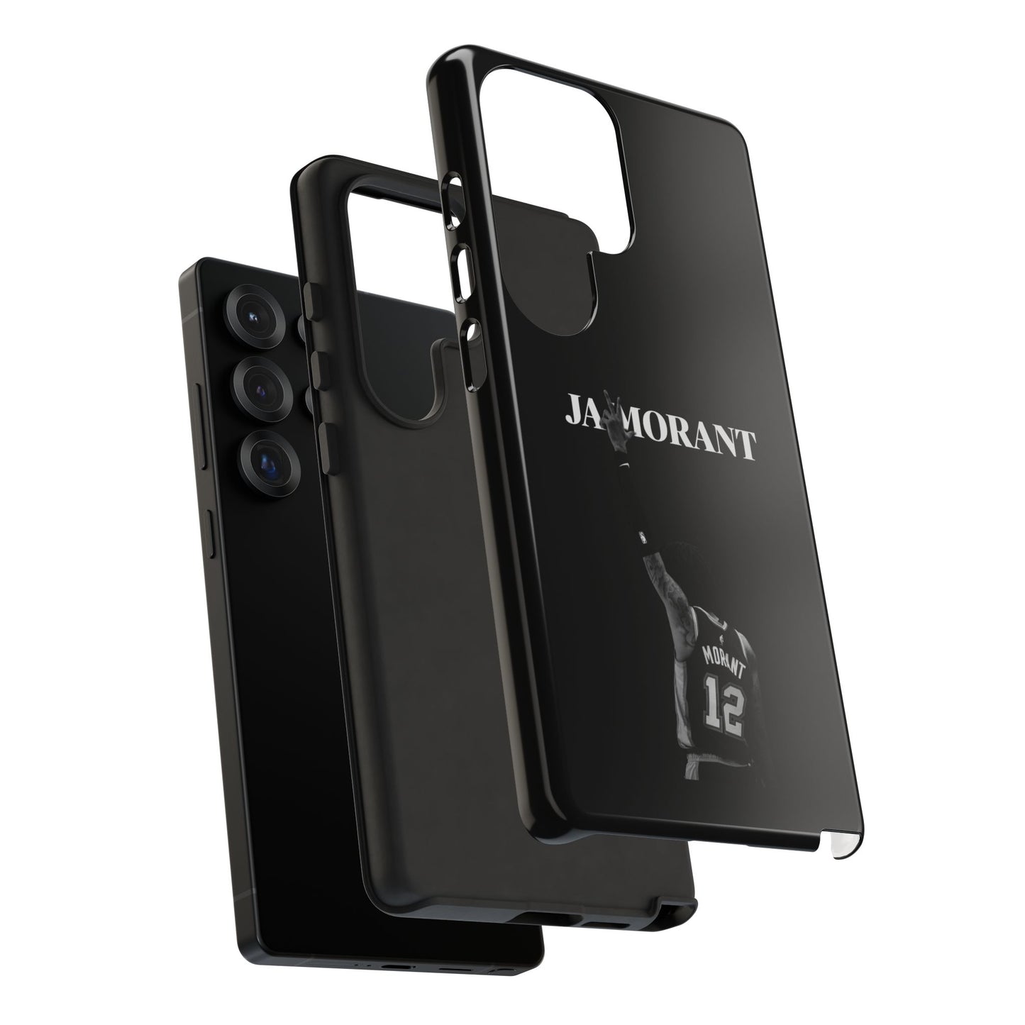 Ja Morant Explosive Drive Series – Shock-Absorbing Dual-Layer Case | Compatible with iPhone 8–16 Pro Max & Samsung Galaxy S10–S25 Ultra