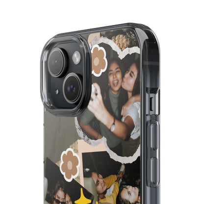 Memories In Retro Templet Custom Printed Clear Cases - covers4phones