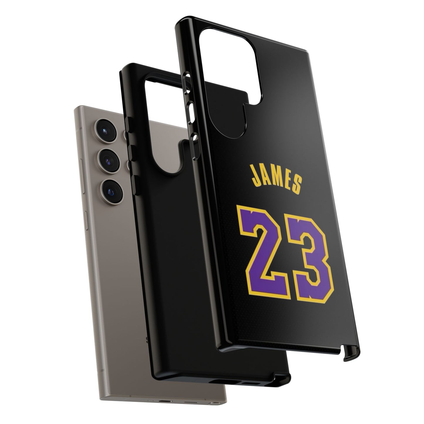 LeBron James King’s Guard Edition – MaxProtect Hybrid Shell, Athletic Profile | iPhone 8–16 Pro Max & Samsung S10–S25 Ultra Compatible