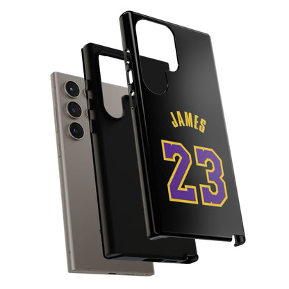 LeBron James King’s Guard Edition – MaxProtect Hybrid Shell, Athletic Profile | iPhone 8–16 Pro Max & Samsung S10–S25 Ultra Compatible