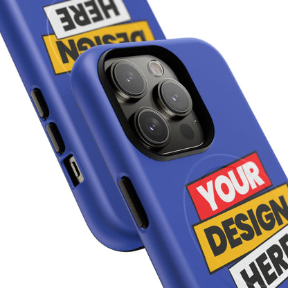 Tough Magnetic Phone Case, Customizable Phone Protector, Personalized Gift, Durable Tech Accessory, Ideal for Teens and Adults