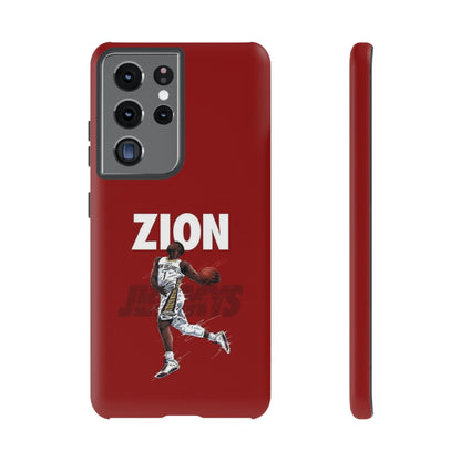 Zion Williamson Power Drive Edition – Rugged Dual-Layer Armor & Slim Fit | Compatible with iPhone 8–16 Pro Max & Samsung S10–S25 Ultra