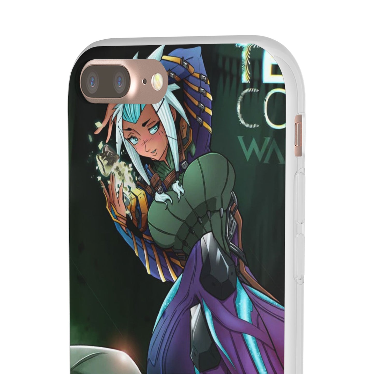 Anime-Inspired Phone Case - Flexi Cases, Custom Phone Cover, Gift for Her, Birthday Present, Unique Cell Phone Accessories